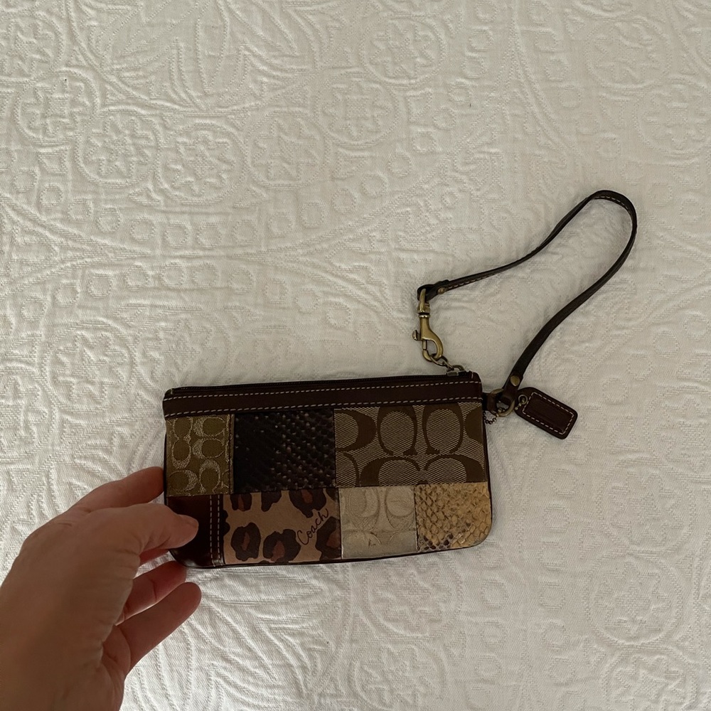 Coach wristlet